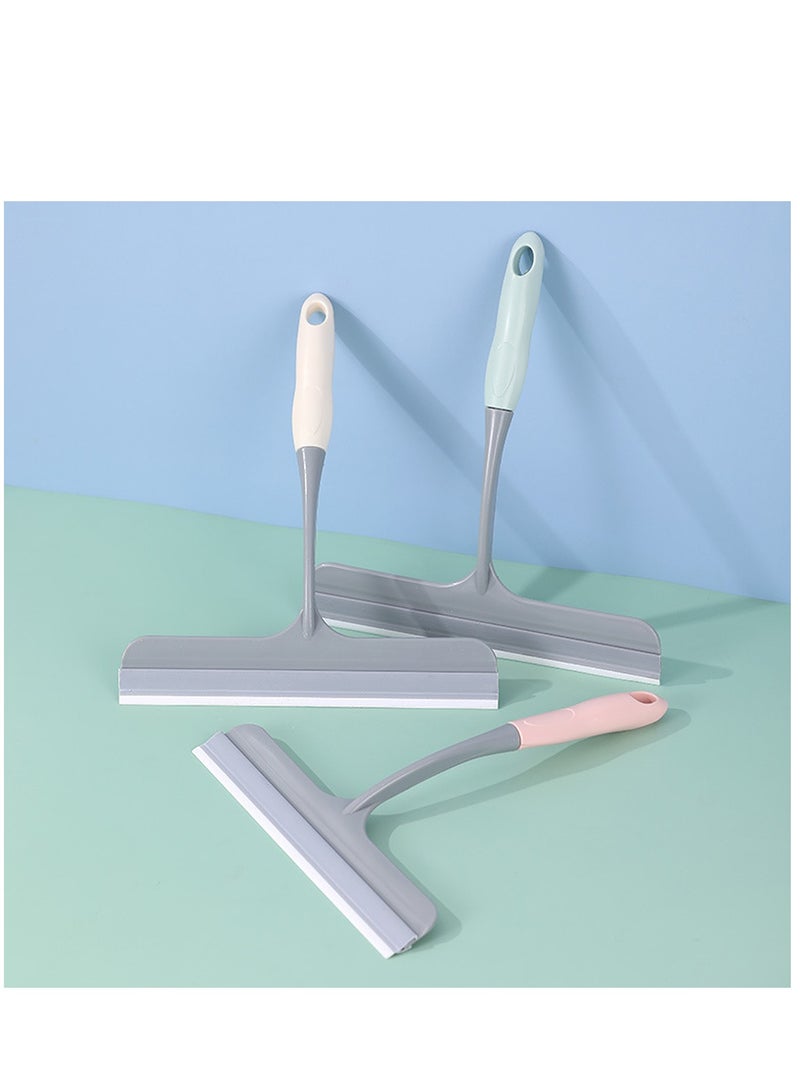 Excefore 3 Pack of Squeegee for Shower, Hand Held Rubber Glass Shower Squeegee, with Hanging Hole Squeegee for Shower, Glass Door, Car Windows, Multifunctional Squeegee Tool - Image 4