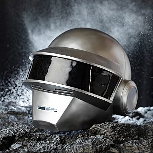 X-COSTUME Thomas Helmet Cosplay Adult Resin Silver Mask Helmet Punk Style Costume Halloween Prop - Image 2