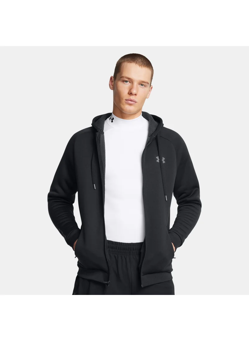 UNDER ARMOUR Men's Armour Fleece Pro Full-Zip Hoodie
