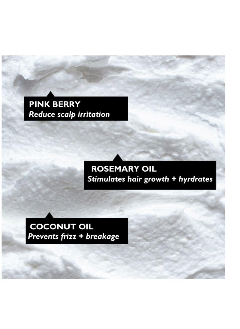 UpCircle - UpCircle Shampoo Crème with Rosemary Oil + Pink Berry 3.52oz – Gentle Formulation To Soothe + Cleanse – Coconut + Grapefruit oil – Natural, Vegan + Cruelty-Free - Image 1