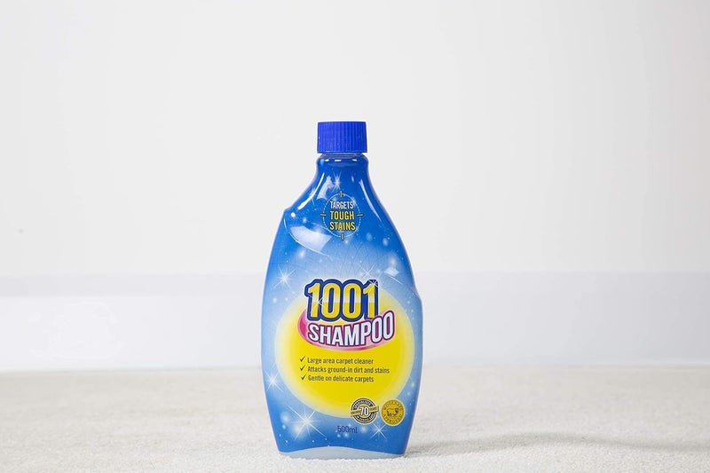 1001 Carpet Shampoo 500ml Deep Clean and Stain Remover for Carpets Rugs Mats and Upholstery Fresh Scent Fast Rinse Soft Fibers Pet and Everyday Stains Cleaner - Image 4