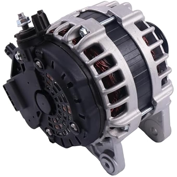 YLQASOON 12V 120A Alternator 23100-6LB0A Compatible with Nissan Sentra L4 2.0L MR20DD 2020 2021 2022 - Image 2