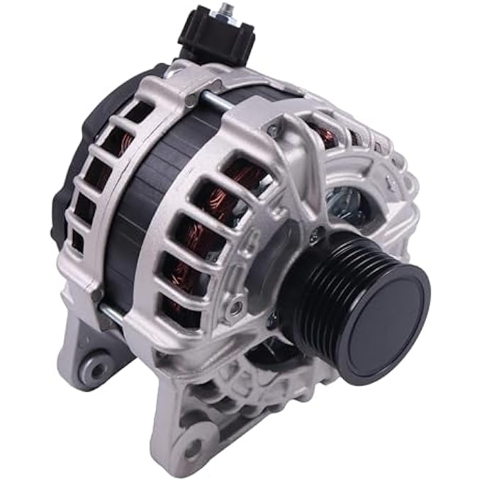 YLQASOON 12V 120A Alternator 23100-6LB0A Compatible with Nissan Sentra L4 2.0L MR20DD 2020 2021 2022 - Image 1