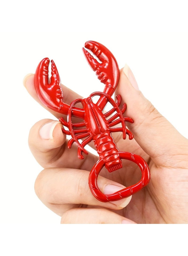1Pcs Zinc Alloy Creative Lobster Style Bottle Opener  - Image 2