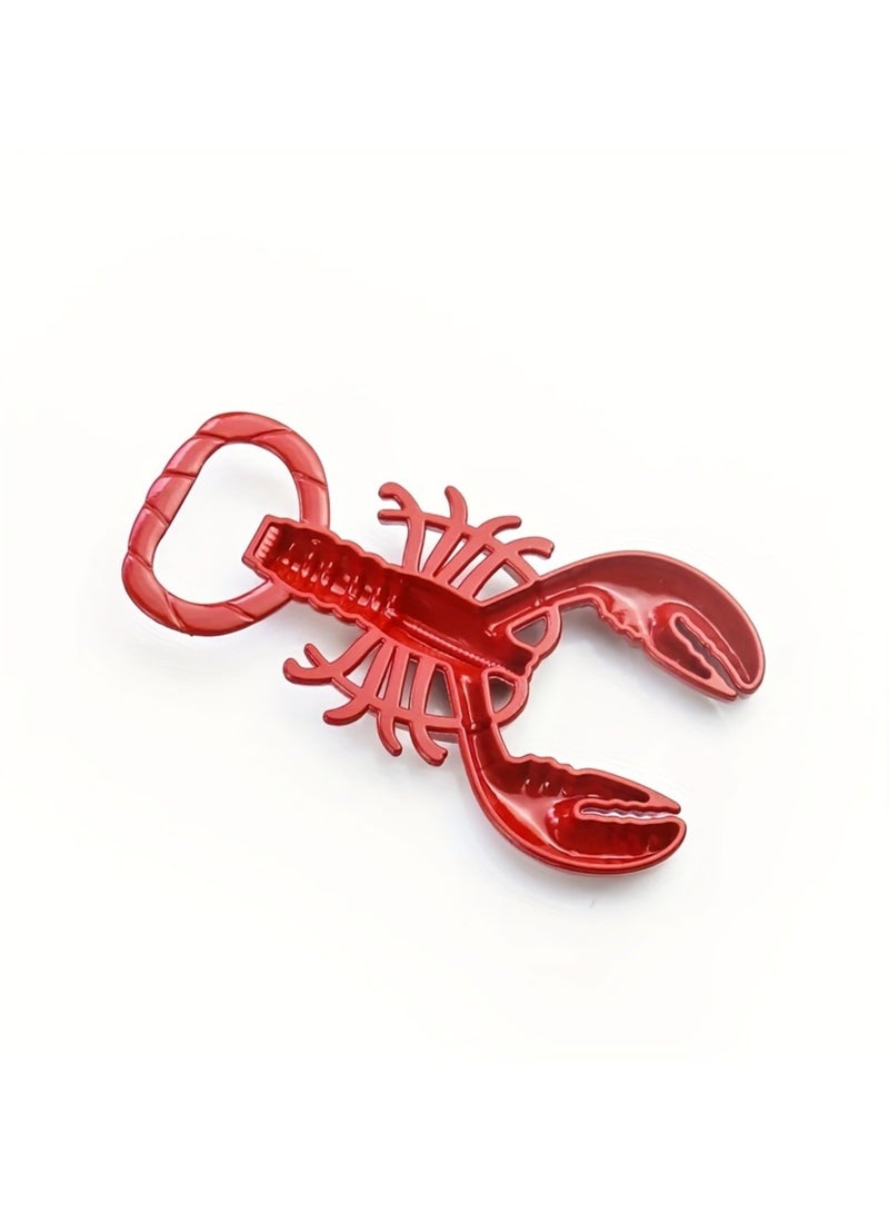 1Pcs Zinc Alloy Creative Lobster Style Bottle Opener  - Image 3