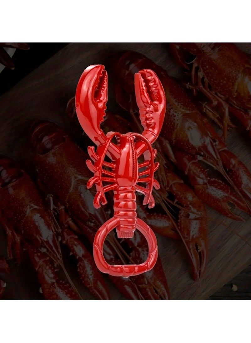1Pcs Zinc Alloy Creative Lobster Style Bottle Opener  - Image 4