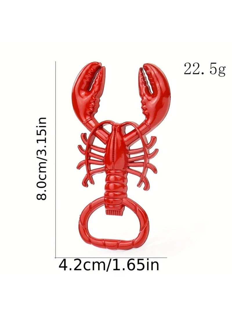 1Pcs Zinc Alloy Creative Lobster Style Bottle Opener  - Image 5