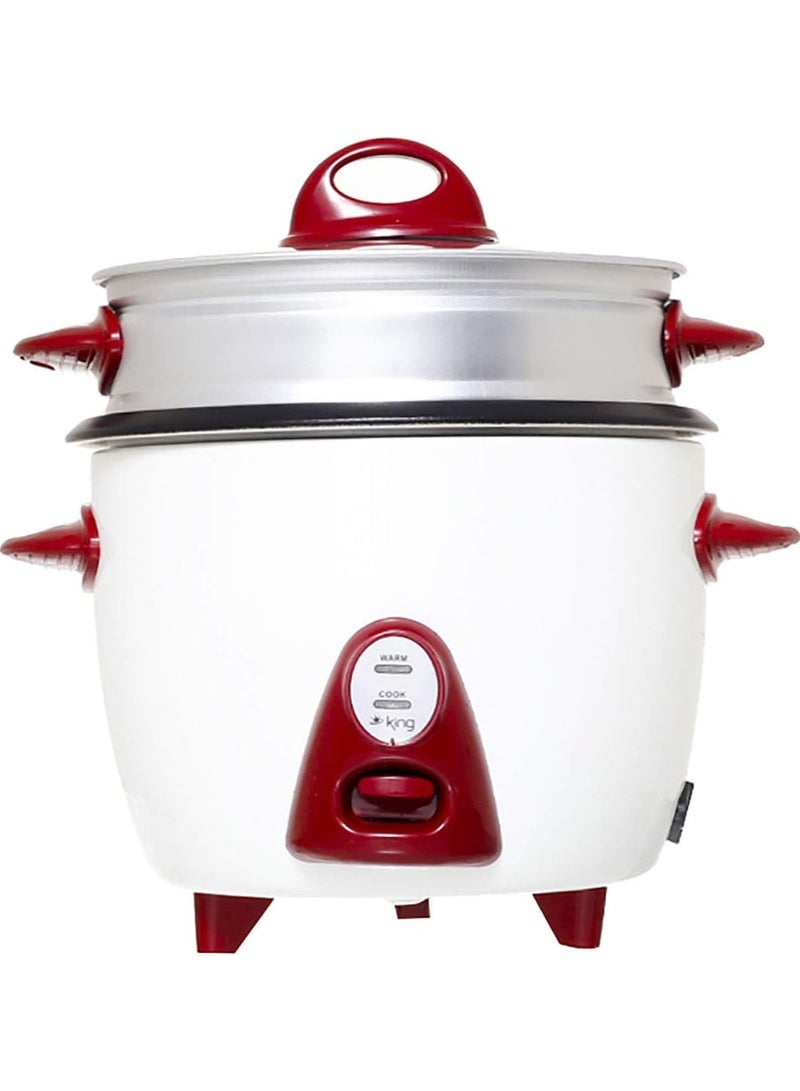 King Auto Steamer - Rice Cooker/Warm Function/Non-Stick Inner Pot/1 L/400W/K186 - Image 2