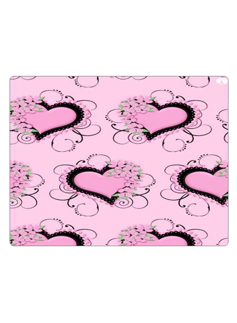 RKN Printed Anti-Slip Gaming Mouse Pad Pink/Black/Green