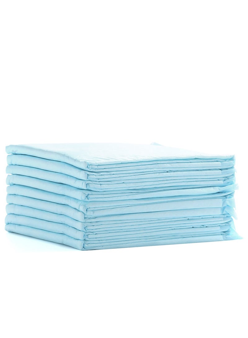 Little Story Pack Of 50 Disposable Diaper Changing Mats - Blue - Image 2