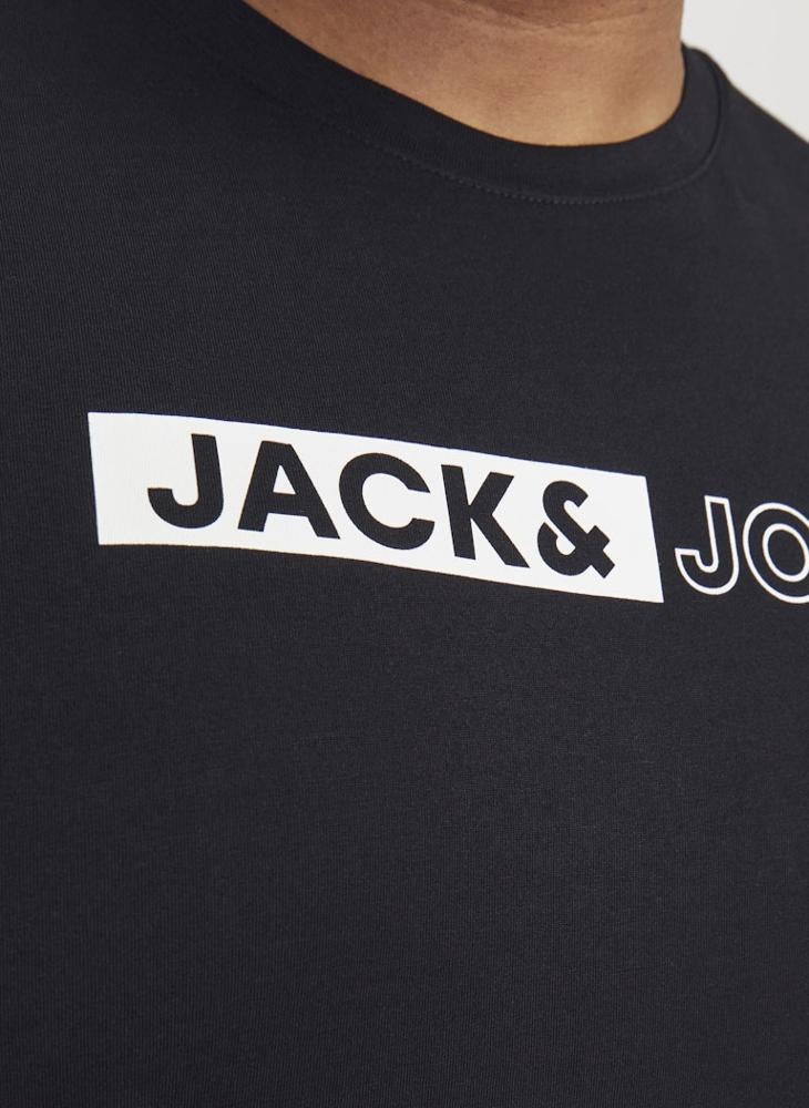JACK & JONES Plus Size Crew Neck T-Shirt  - Image 3