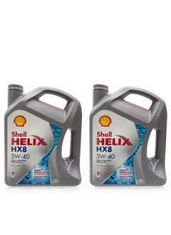 Shell Helix HX8 5W40 Fully Synthetic Engine Oil 4Ltr 2Glns 