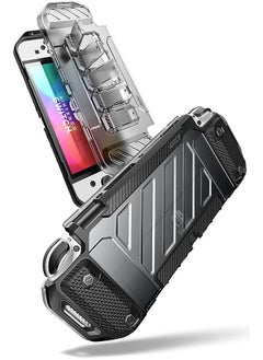 UB Pro Series Designed for Samsung Galaxy S20 Plus Case / S20 Plus 5G Case (2020 Release), Full-Body Dual Layer Rugged Holster & Kickstand Case Without Built-in Screen Protector (Black)