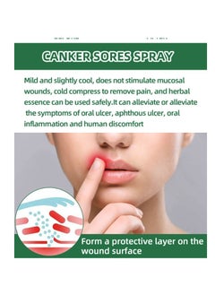 SOUTH MOON Canker Sore Treatment Spray 20ml，Herbal Ulcer Treatment,Natural Mouth Sore Relief for Daily Oral Care, Mouth Spray,Treat Mouth Ulcer,Effective Mouth Sore Treatment  - Image 5