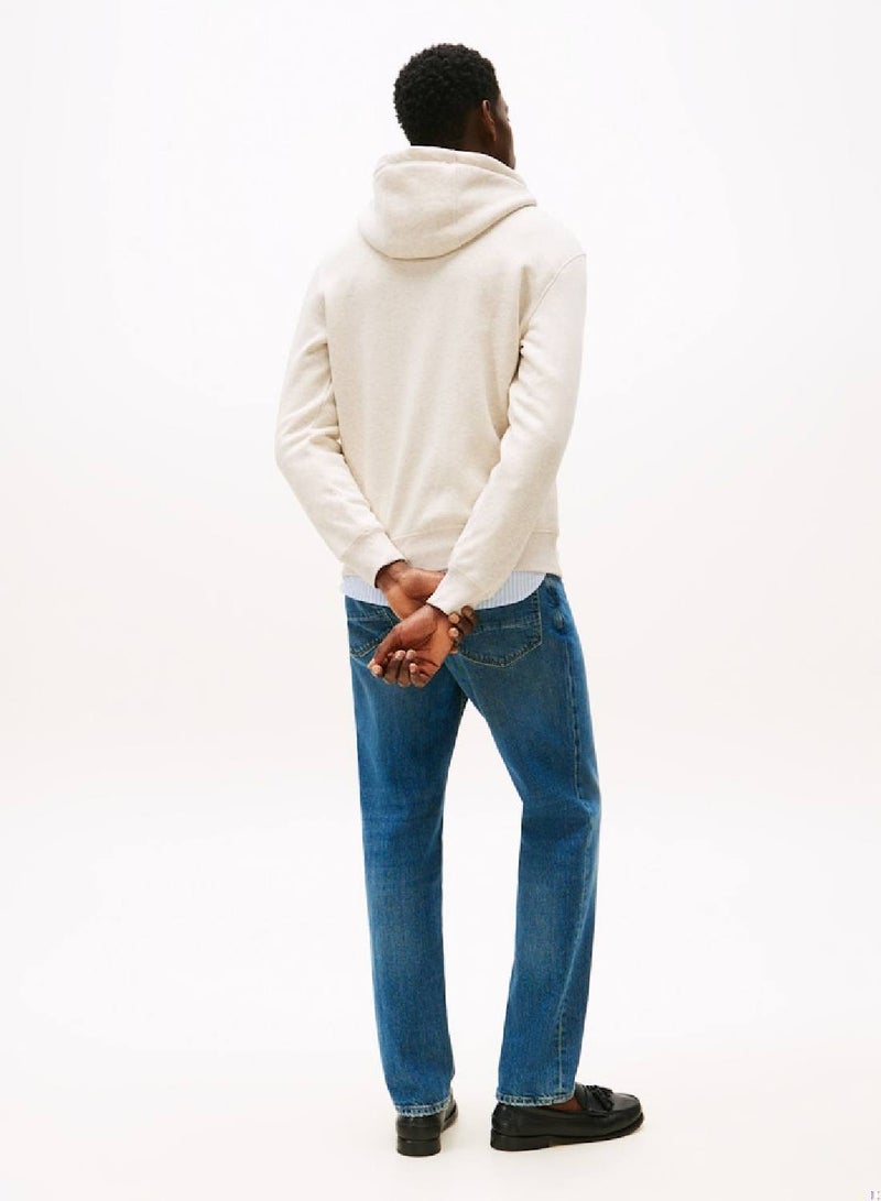 تومي هيلفيغر هودي مطرز بشعار - Image 3