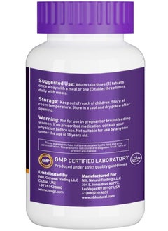 NBL Natural Advanced Glucosamine Chondroitin MSM Joint Support Supplement - 120 Tablets  - Image 3