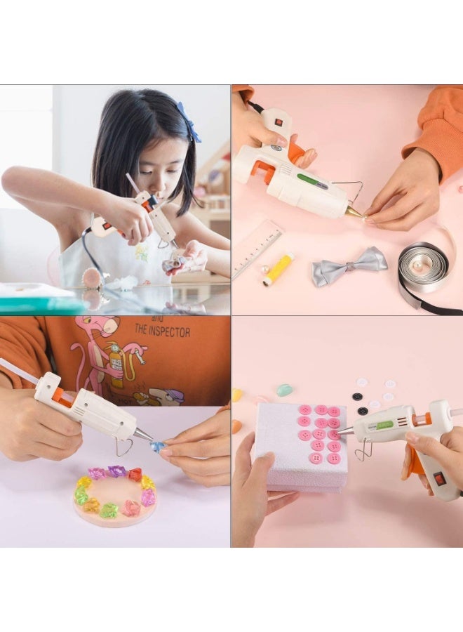 Hot glue-gun set, Mini Hot Glue-Gun Kit, With 30 Glue Sticks (White glue-gun 30w & 30 pcs glue sticks)  - Image 4