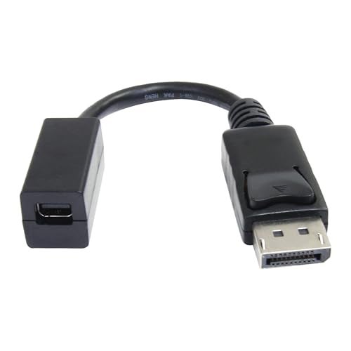 StarTech.com 6in (15cm) DisplayPort to Mini DisplayPort Adapter, 4K Video, DP to mDP Converter (Not compatible w/Thunderbolt) - Image 1