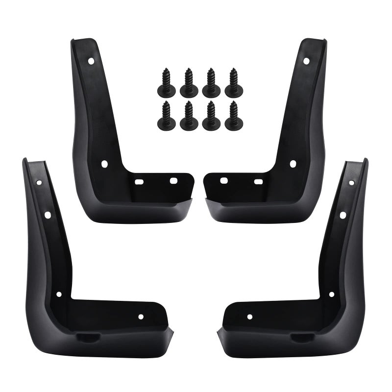 SPEEDWOW Mud Flaps Splash Guards Fit for 10th 20182022 Honda AccordFront and Rear 4 PieceSetNo Drilling Required