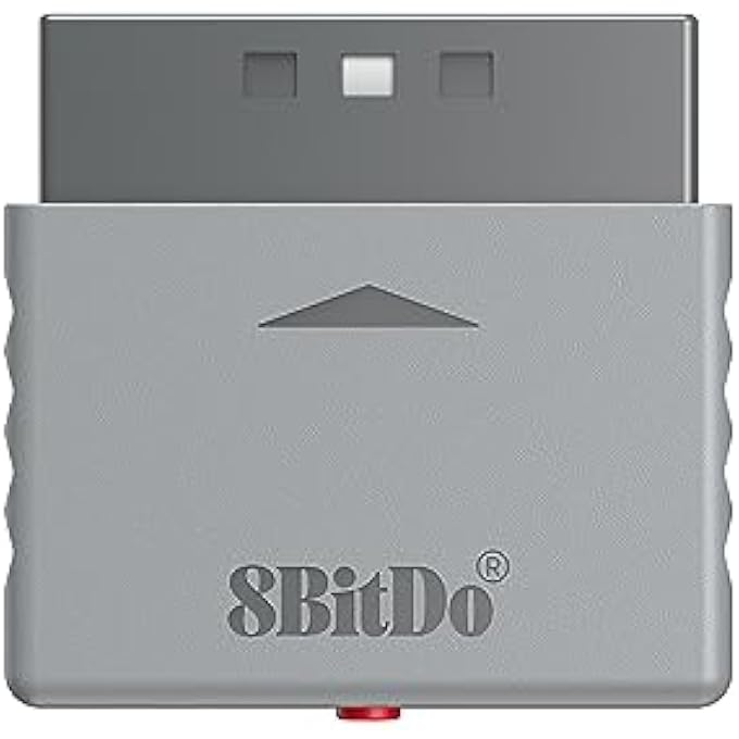 8Bitdo جهاز استقبال بلوتوث ريترو 8BITDO لجهاز PS1 و PS2 و ويندوز، متوافق مع وحدة تحكم Xbox Series، وحدة تحكم Xbox One بلوتوث، وحدة تحكم Switch Pro و PS5/PS4 - Image 1