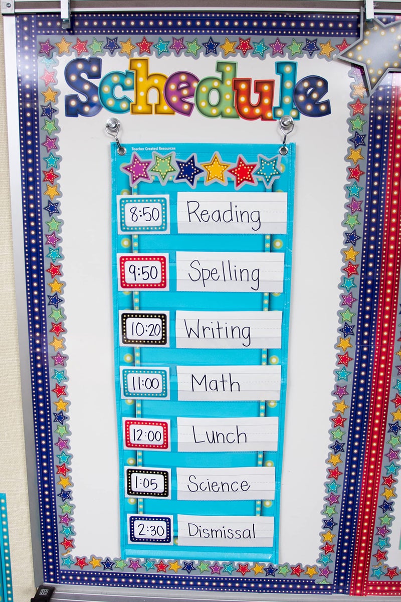 Teacher Created Resources (3495) Marquee Stars Die-Cut Border Trim - Image 4