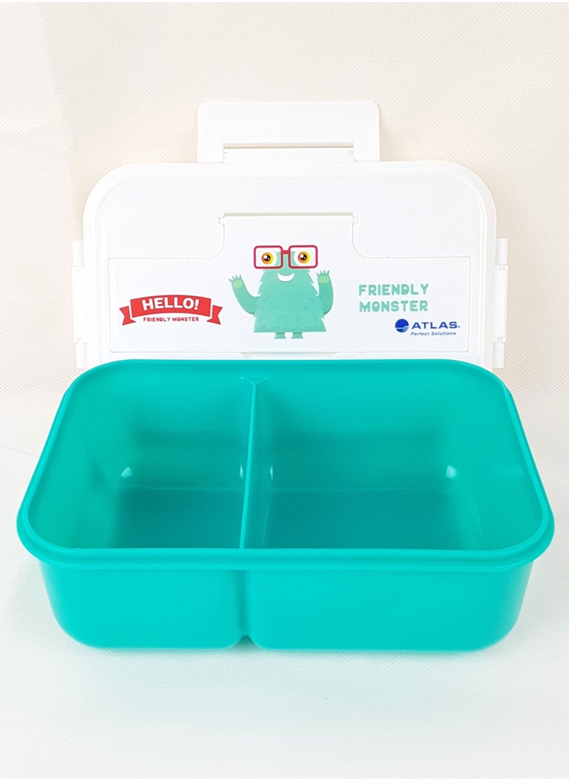 ATLAS 2-Compartment Lunch Box Multicolour  - Image 3