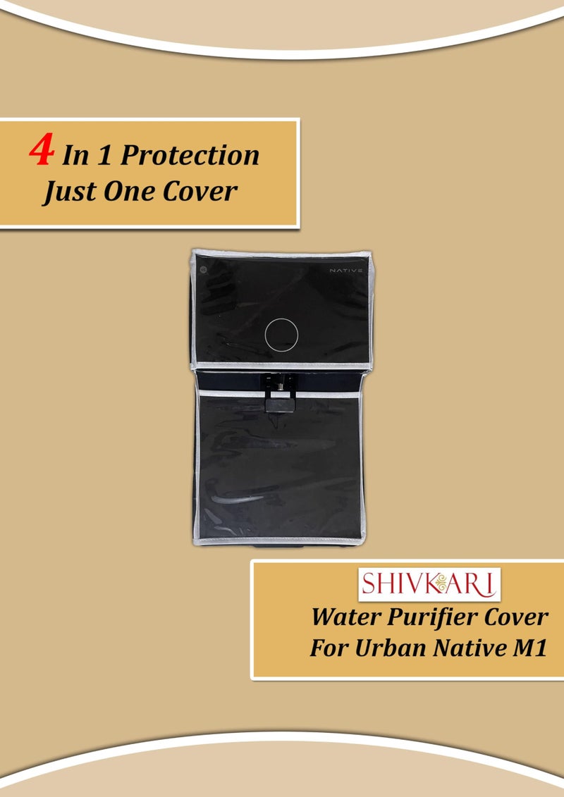 Shivkari Body Protective Cover Compatible with Urban Native M1 RO+UV+Copper+Alkaline(Black) - Image 2