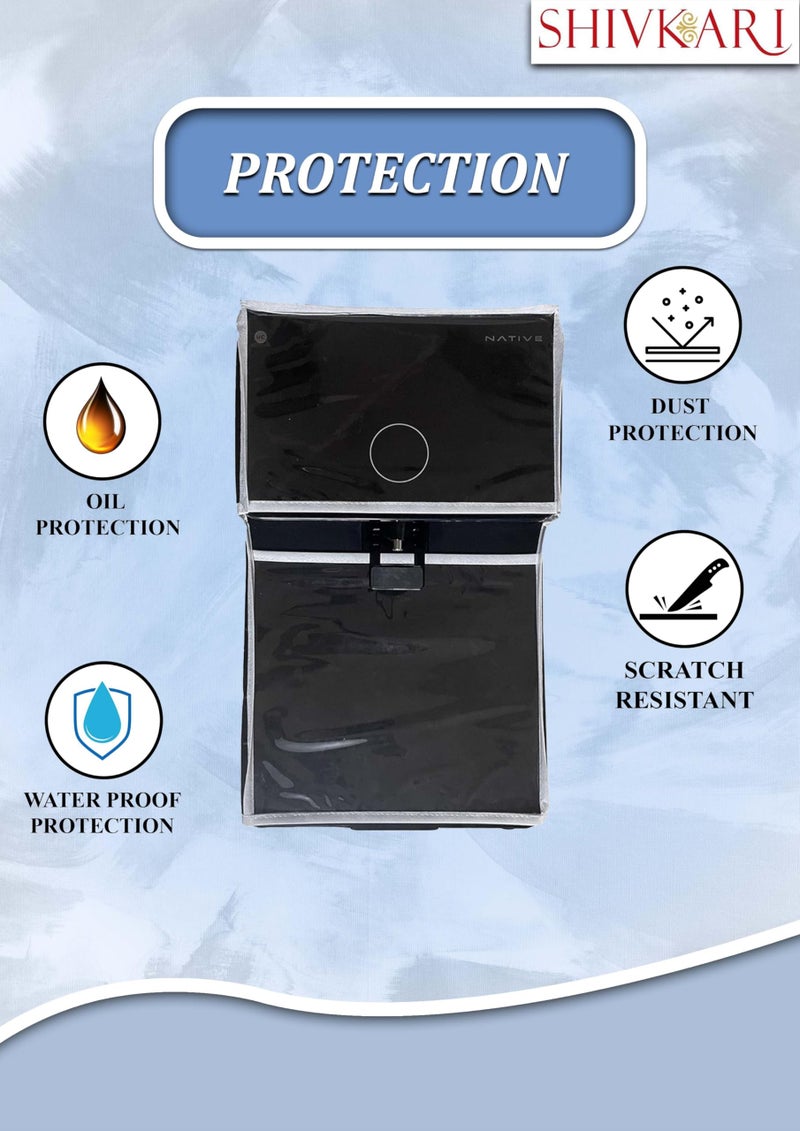 Shivkari Body Protective Cover Compatible with Urban Native M1 RO+UV+Copper+Alkaline(Black) - Image 4