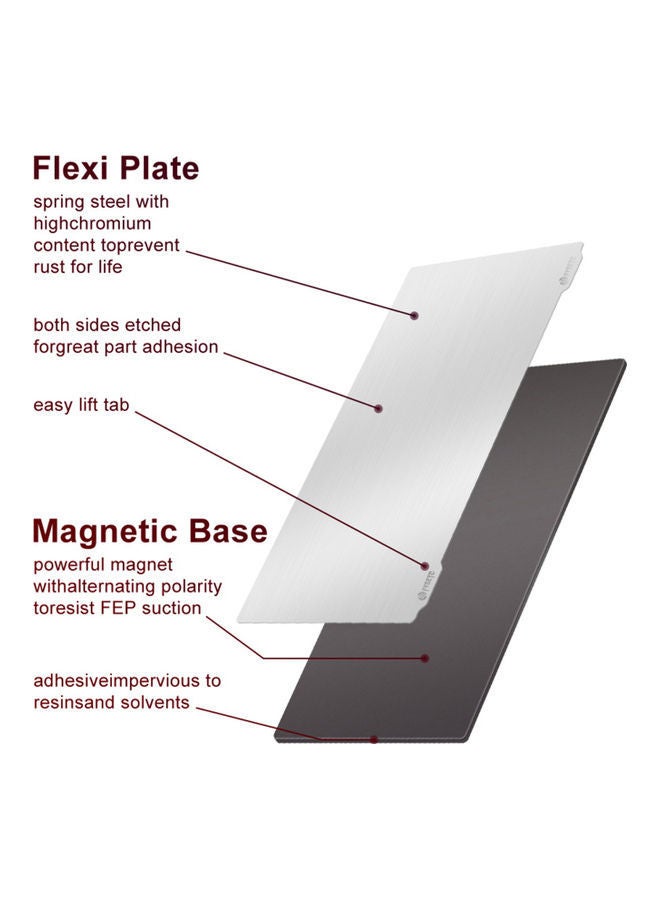 NIBEMINENT Resin 3D Printer Build Plate Multicolour - Image 3