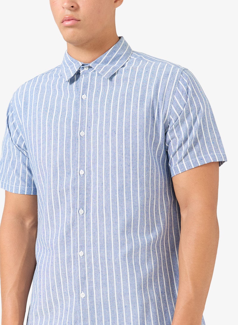 سفنتي فايف قميص كلاسيكي بقصة عادية - Image 3