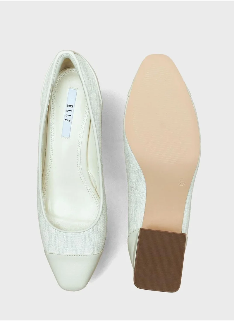 ايل Block Heel Pumps
