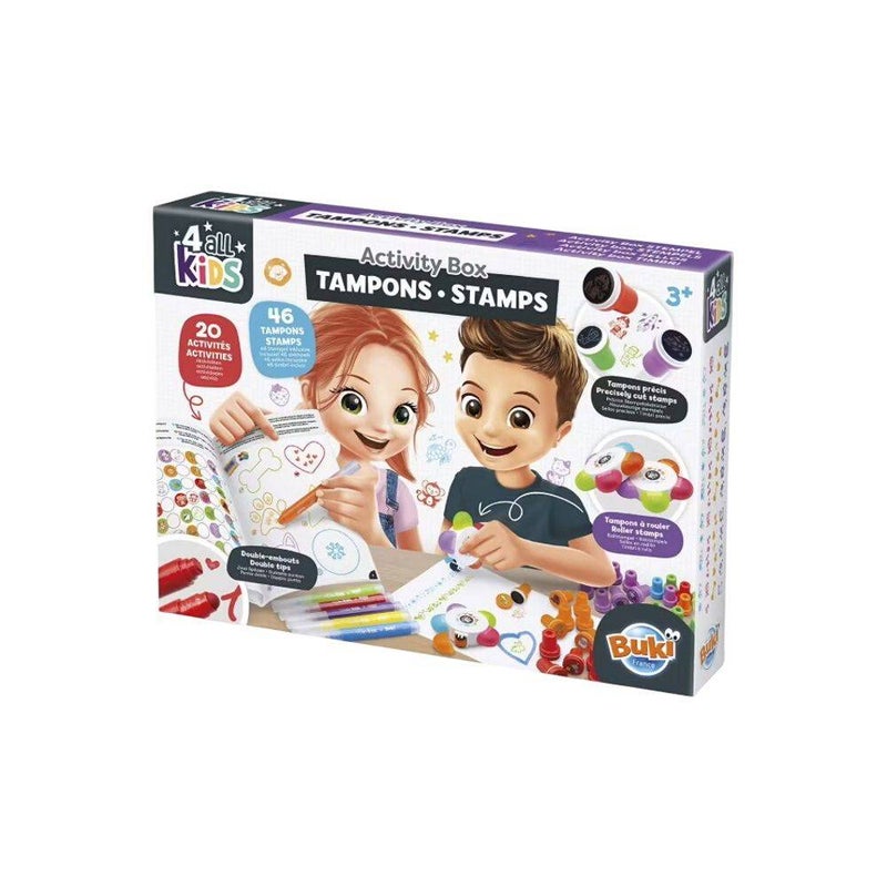 Buki 4 All Kids Stamps Activity Box Set - Image 1