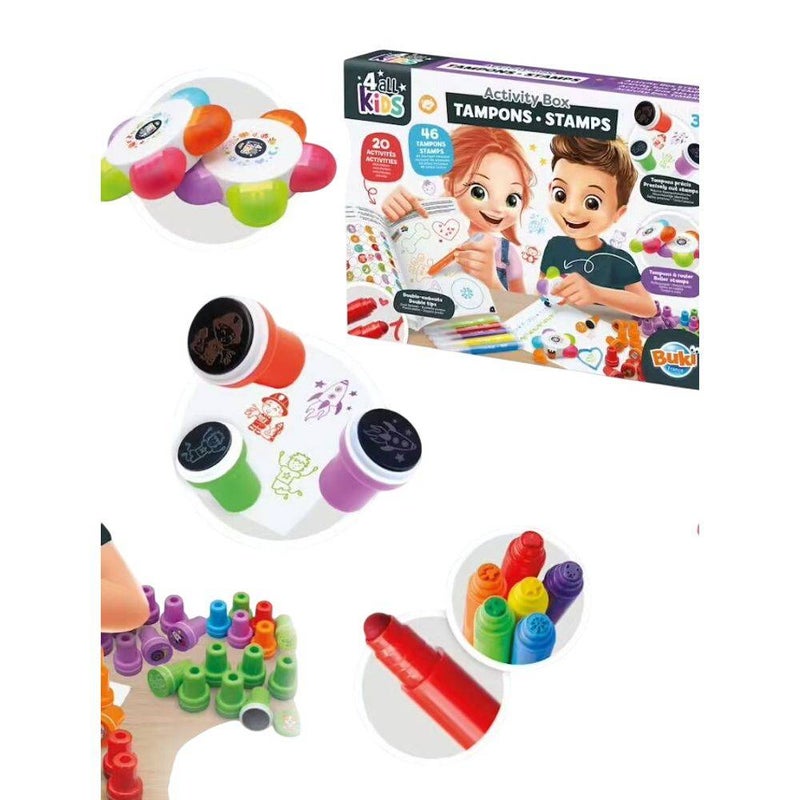Buki 4 All Kids Stamps Activity Box Set - Image 2