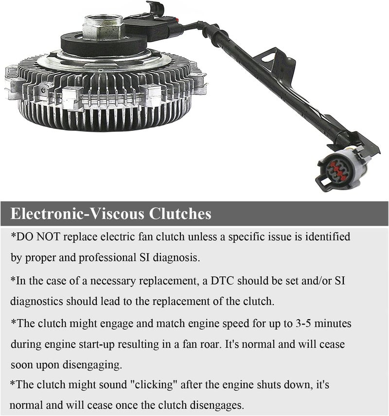 VIPCAR 622-001 Severe Duty E-V Fan Drive Clutch for Chevy/GMC and Buick Models - Image 3
