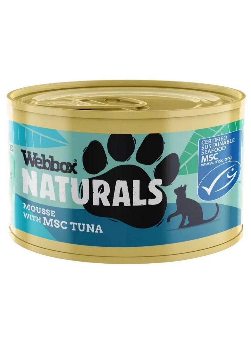 ويبوكس موس القطط الطبيعي مع التونة MSC 85 جرام - Image 1
