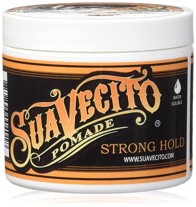 Suavecito Pomade Firme (Strong) Hold 5 oz, 1 Pack - Strong Hold Hair Pomade For Men - Medium Shine Water Based Flake Free Hair Gel - Easy To Wash Out - All Day Hold For All Hair Styles - Image 1
