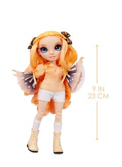 RAINBOW HIGH Rainbow High Jr Poppy Rowan 9 Inch Orange Fashion Doll with Doll Accessories- Open and Closes Backpack, Great Gift for Kids 6-12 Years Old and Collectors, Multicolor, 9 inches  - Image 3