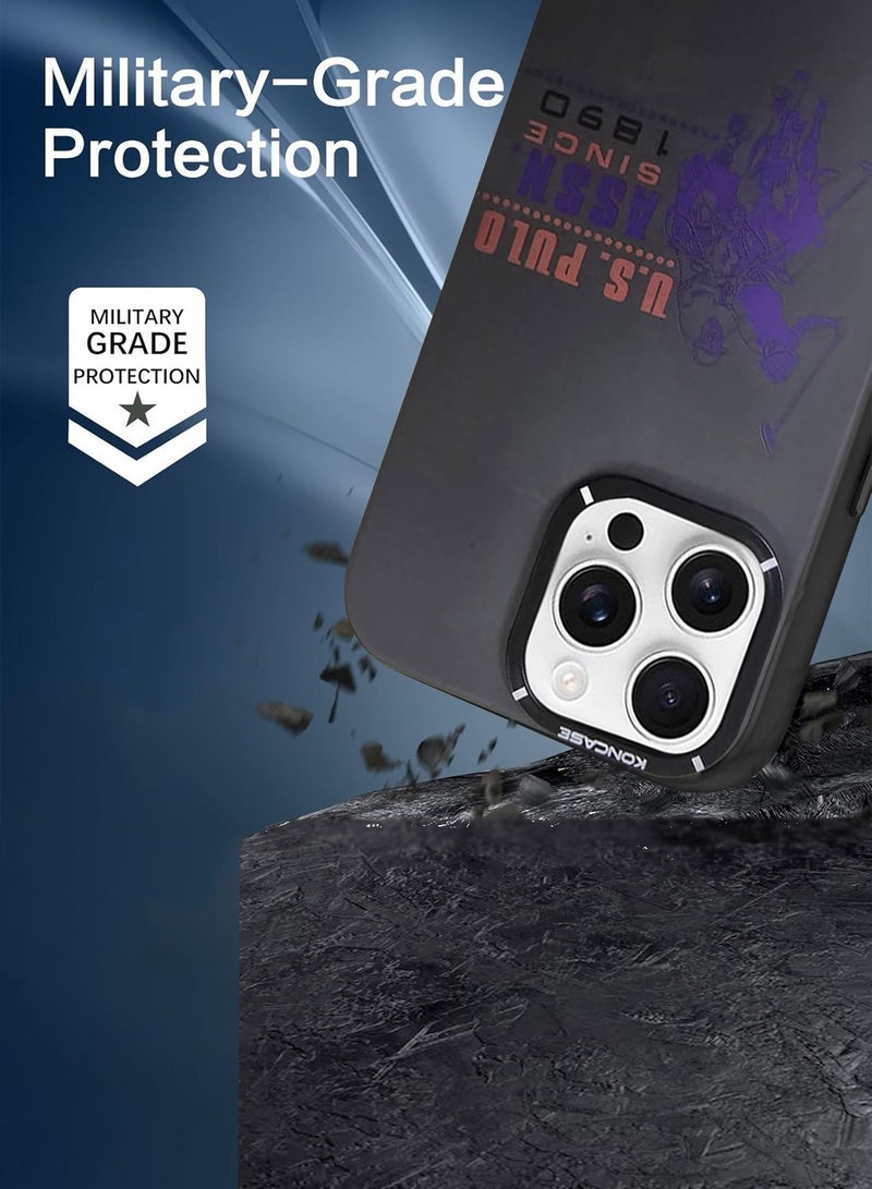 Techie غطاء خلفي من السيليكون TPU من Aesthetic US Pulo مع واقي عدسة الكاميرا المرتفع لآيفون 16 برو ماكس - Image 2