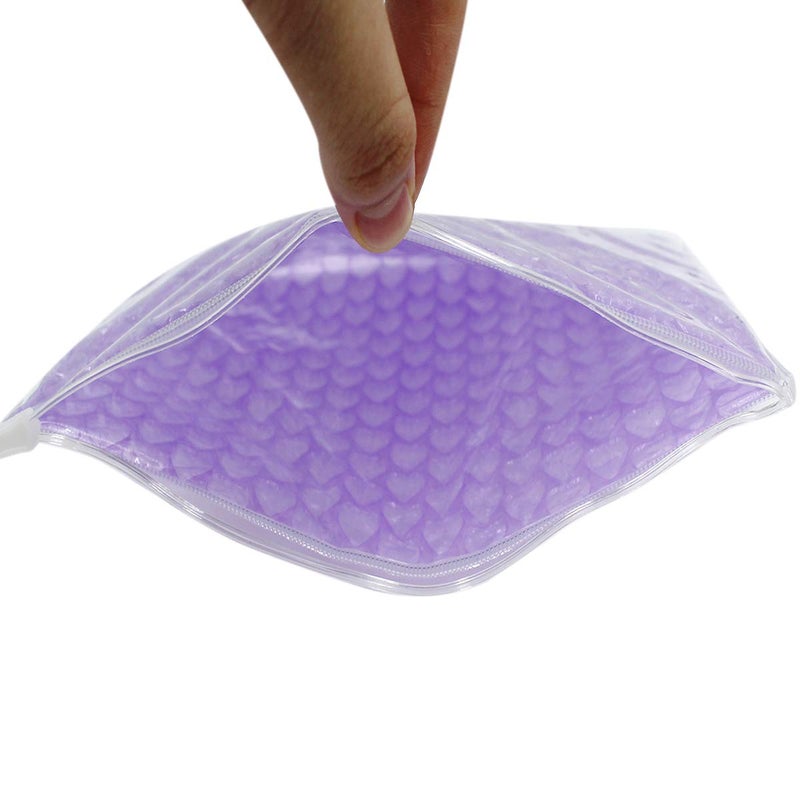 Suillty Clear Bubble Out Bags Zipper Packing Cushioning Bag Protective Pouches for Mailing and Packaging(8Packs) - Image 4