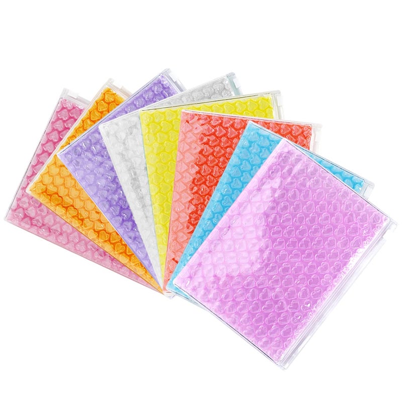 Suillty Clear Bubble Out Bags Zipper Packing Cushioning Bag Protective Pouches for Mailing and Packaging(8Packs) - Image 1