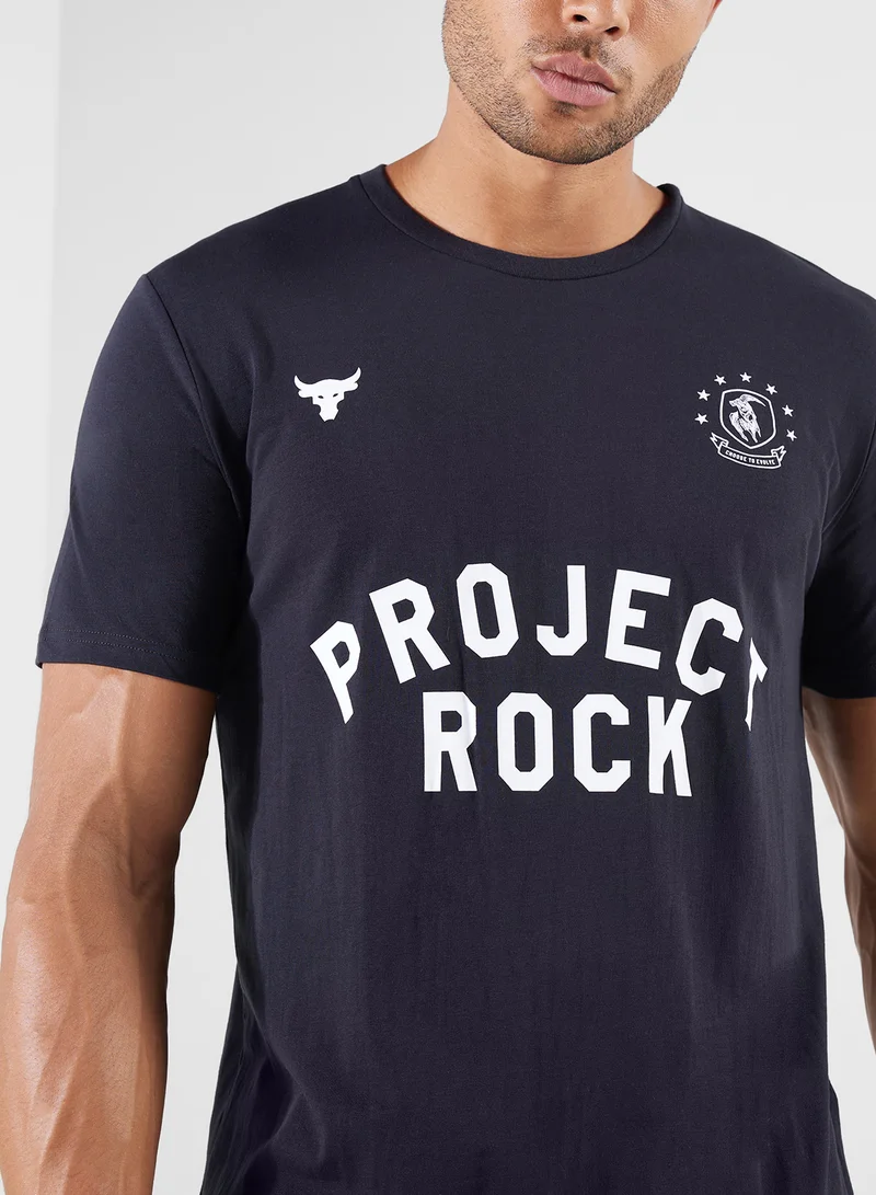 اندر ارمور Project Rock Short Sleeve T-shirt