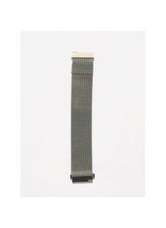 Generic Smart Style Smart Watch Amazfit Bip 5 Magnetic Milanese Loop Wrist Strap Band 22mm - Silver  - Image 2