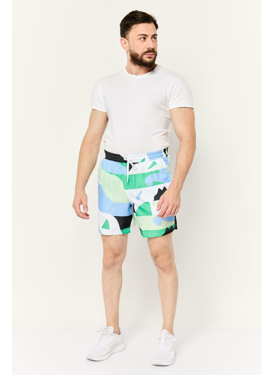 PUMA Men Sportswear Fit Drawstring Outdoor Shorts, Multicolor  - Image 2