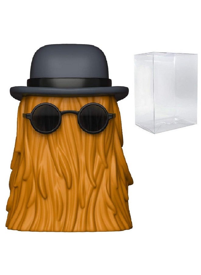 Funko Funko Pop! TV: The Addams Family - Itt Vinyl Figure (Bundled with Compatible Box Protector Case), Multicolor, 3.75 inches  - Image 1