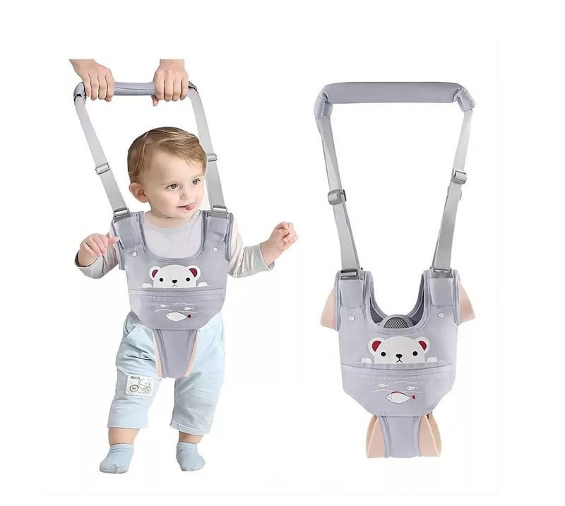 Breathable Four-Season Baby Carrier Walking Vest Grey (no saliva towel)