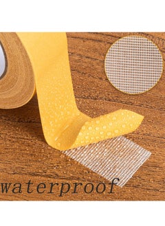 Peachjoy Double Sided Tape Heavy Duty, 5cmx20m Universal High Tack Strong Wall Adhesive with Fiberglass Mesh, Super Sticky Resistente Clear Tape, Easy Use Mounting Tape for Rug Fixed Floor Wall Deco  - Image 4