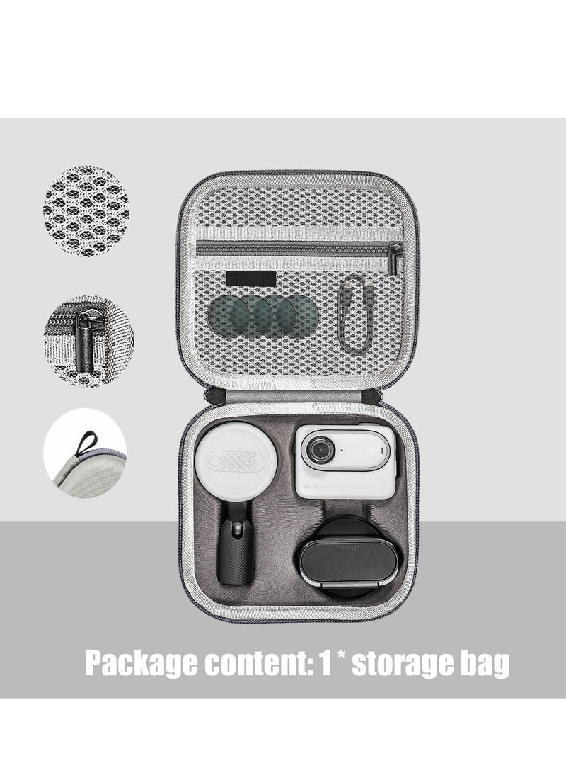 Excefore Camera Carrying Case, Storage Bag Mini Protective Case, Compatible for Insta360 GO 3 Action Camera Accessories  - Image 2