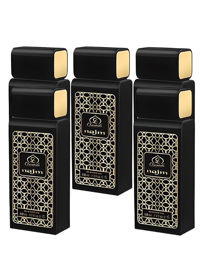 Oriental 5 Pieces Najm Perfume For Men 100ml EDT - Image 1