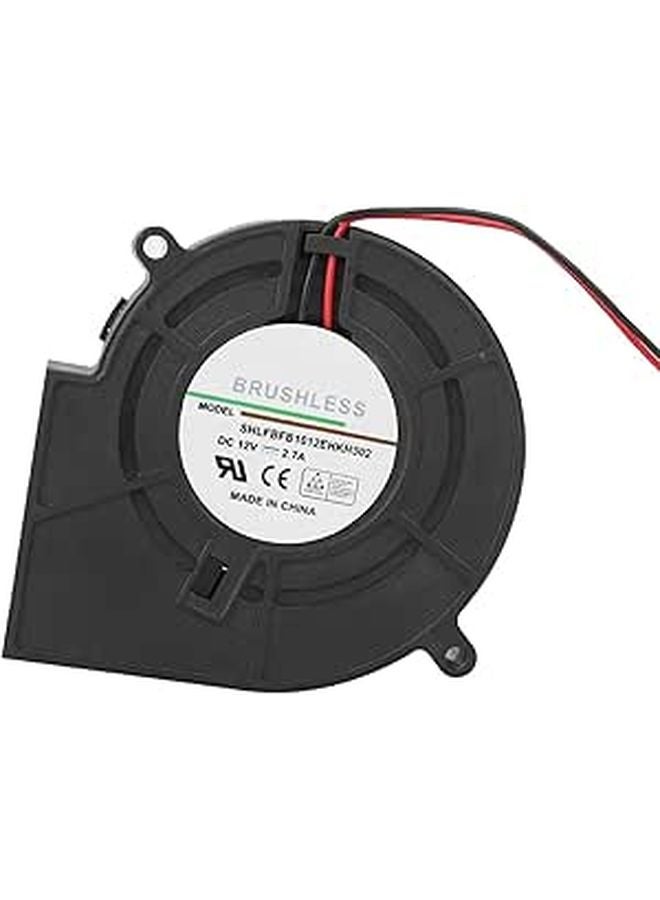 Variable Speed Brushless Turbo Blower Fan High Airflow for Outdoor Cooking Computer Cooling 97x94x33mm Plastic - Image 1