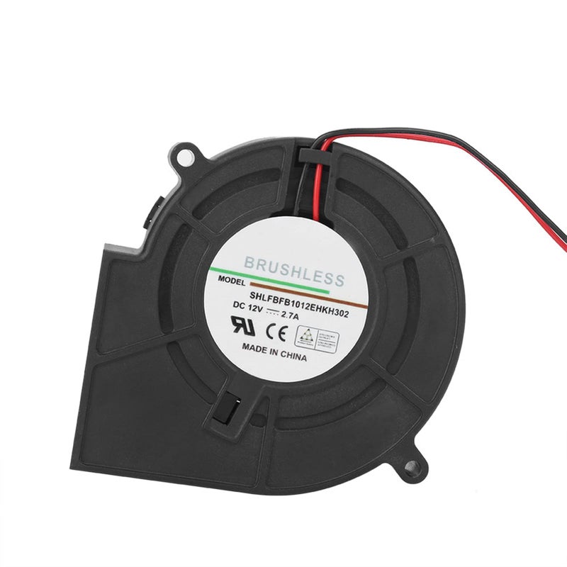 Variable Speed Brushless Turbo Blower Fan High Airflow for Outdoor Cooking Computer Cooling 97x94x33mm Plastic - Image 2